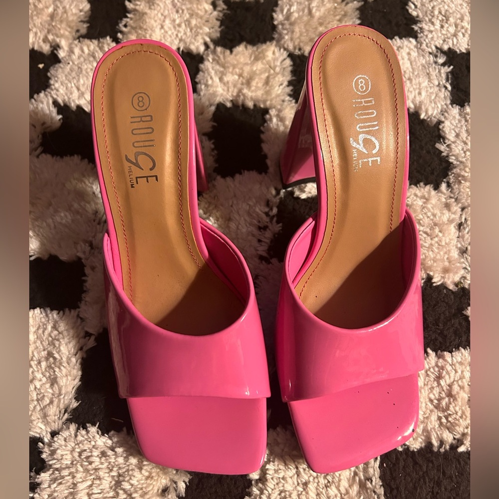 Pink heels